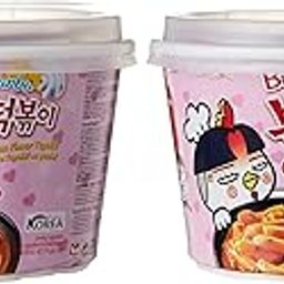 Samyang's Nut-Free Hot Chicken Carbonara Topokki: Indulge in Spicy Creaminess. Pack of Two-image-70