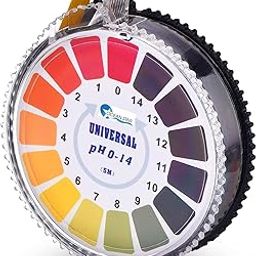 OCEAN STAR pH Test Paper Roll, pH Strips Indicator, Litmus Paper, pH Measure Full Range 0-14 for Soil and Water Test,(16.4 ft/5 Meter)-8
