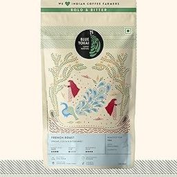 Blue Tokai Coffee Roasters French Roast - Dark Roast | French Press Grind 250g | 100% Arabica Beans | Specialty Coffee | Freshly Roasted Ground Coffee-image-0