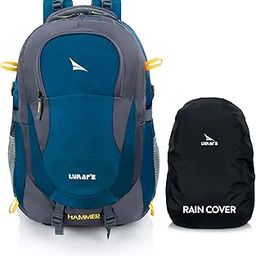 Hammer Unisex 50L Laptop Bag | Water Resistant office bag for man | Travel bags for men with 17.3-inch Laptop/MacBook | Laptop bags for men office use with rain Cover | Travel backpack-image-72