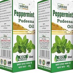 Sansu Organic Peppermint Oil 50ml (Pack of 2) | Pure & Natural.-image-106