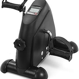 Decdeal Mini Pedal Stepper Exercise Machine LCD Display Indoor Cycling Bike Stepper with Adjustable Resistance for Home Office Gym-picture-11