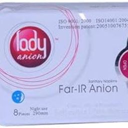 Lady anion sanitary napkins night use pack of 1 (8 pieces)-image-12
