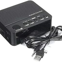 3NH® Bluetooth Digital LED Display Alarm Clock Speaker Amplifier FM Radio Mp3 Pl U4W5-24