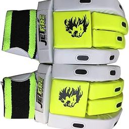 JetFire Match Batting Gloves (L, Green) Multicolor-image-44
