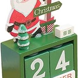 CLUB BOLLYWOOD® Wooden Christmas Advent Calendar 2023 Christmas Gift for Teen Girls Men Boys Santa Claus | Holiday & Seasonal D?©cor | Advent Calendars | 1x Wooden Christmas Advent Calendar 2023-21