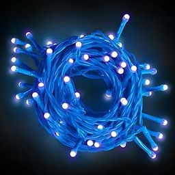 EcoLink StarGlow 9-Meter LED String Light for Decoration | 3-watt, Blue | Pack of 1-0