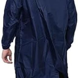 Men's Waterproof Pvc Pastic Polyester Mix Longcoat With Adjustable Hood And Carrying Pouch |Reusable & Packable (Pack of 1)-image-75