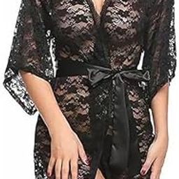 Black Babydoll Lingerie for Women Free Size Babydoll Dress-Honeymoon Lingerie-image-63