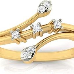 avsar Jewellery 14k (585) Yellow Gold Ring for Women-picture-19