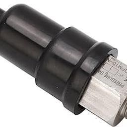 Pneumatic Pressure Switch, Insulating Cover Diaphragm Type Pressure Switch AC220V 1/2in Normally Closed Thread 1.0Mpa Adjustable for Air-27