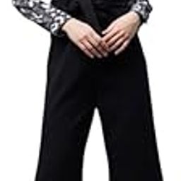 Women's Rayon Animal Print Short Sleeve Jumpsuit-picture-1
