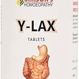 Y-LAX TABLETS | Tones Up The Intestines | Regulates Bowel Habits and Relieves Constipation | 200 Tablets-image-0