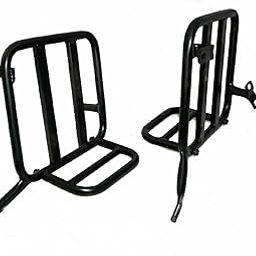 Pure Biking Pannier Saddle Stay Carrier Both Side Compatible with 2012 to 2020 Classic 350/500CC Black Powder Coated-image-40