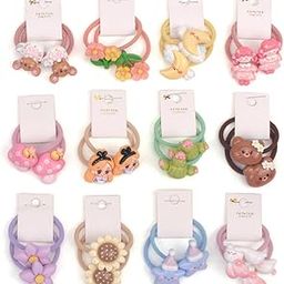 ADORNISH Baby Hair Ties for Girls, 20 Pieces, Small Elastic Bands for Thin Hair, Ponytail Holders for Infants and Toddlers, Multicolour-image-29