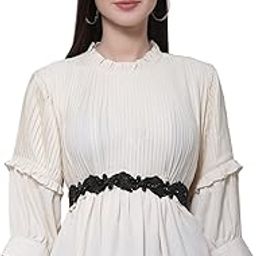 Black Velvet Embellished Wide Belt-image-35