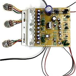 TECH AND TRADE 100W DIY Stereo Audio Board Bass Treble Balance 4440 IC Amplifier Circuit Kit-2