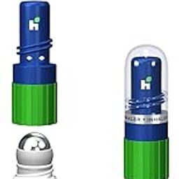 Double Action 2 In 1 Inhaler And Roll On For Headache, Nasal Congestion, Cold Relief With Natural Ingredients (Pack Of 1 * 2.5Ml)-19