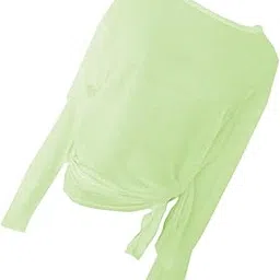snappsy Womens Long Sleeve T Shirts Lightweight Thin Basic Top for Club Bar Swimming green-picture-34