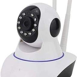 DDLC Full HD Wi-Fi CCTV Video Monitor Wireless Home Office Indoor IP Security Camera 1080P with Wall Stand Night Vision Two Way Audio Communication Double Antenna Cameras-image-50