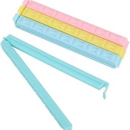 Bag Clips Small Volume Sealing Clips Light Weight Grooves Design | Sealing Clips for Food Bags | Plastic Airtight Seal Clips for Multipurpose (Multicolors,Stock As Per Availabity) (Pack of 4)-image-74