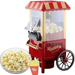 Popcorn Machine Big Vintage Collection and Electric Popcorn Maker Making Machine,Automatic Instant Popcorn Maker Stylish Design 1200-Watts Electric Popcorn Maker Machine For Home Use.-4