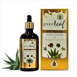 Greenleaf Anti Hair Fall Hair Serum Goodness of 5 Ayurvedic Natural Actives Aloe vera, Bhringraj, Amla, Henna & Hibiscus Non-greasy water based serum, paraben & silicon free-image-5