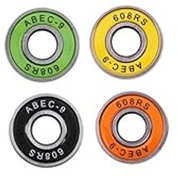 THE STYLE SUTRA Lot 8 Frictionless ABEC 9 Skateboard Roller Skate Bearings Green-image-5