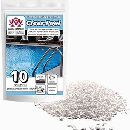 Clear Pool TCCA 90 Swimming Pool Water Treatment Granules, Surface and Sunlight Protection, Algae Control, (10 KGS (9500 GMS))-image-51