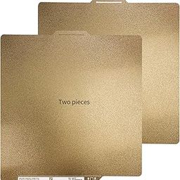 Upgraded 2 Packs Compatible with Bambu Lab X1 X1C P1P P1S A1 PEI Build Plate with Identification Code Double Sides Fine Powder Textured Flexible Removal Spring Steel Sheet, 257x257mm-image-4