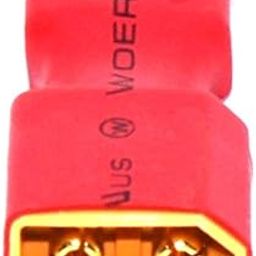 M. A. Enterprises 6 Years And Up 1 Piece Xt60 Male To T-Connector (Deans) Female Lipo Battery Smart Converter/Adapter, Red-28