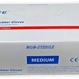 NULIFE Powdered Latex Medical Examination Gloves Medium 100PCS (PACK OF 2)-image-12