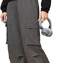 Women's High Rise Jogger Fit Pants-image-42