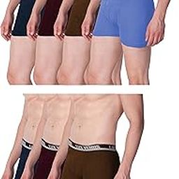 Men's Cotton Classic Solid Trunks-picture-25