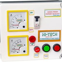 Hi-Tech Auto Cut Contactor Panel 1 HP for Submersible Pump-image-16