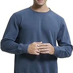 Jockey Men's Us92 Super Combed Cotton Rich Fleece Fabric Crew Neck Sweatshirt with Stay Warm Treatment-picture-46