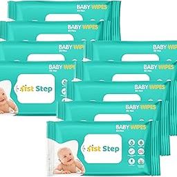 1st Step Baby Wet Wipes Enriched With Aloe-Vera And Jojoba Oil (80Pcs, Pack Of 9)-24