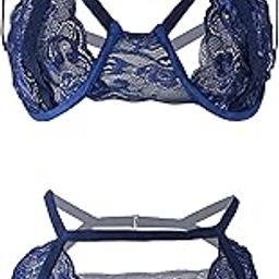 Womens Lycra Elegant Design for Comfort Bondage Lingerie Set-image-59