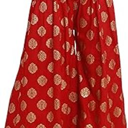 Foil Mirror Palazzo for Women-picture-28