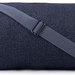 StreetDenim Gym Duffle Sports Bag for Men and Women (Blue) Denim Fabric with Two Extra Pockets-image-88