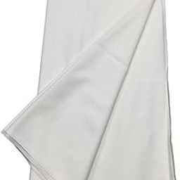 BKRKJ Women's Lizibizi Cotton Unstitched Dress Material Plain Fabric by Meter for Sewing Suit,Salwar,Blouse,Shirt,Kurta,Pyjama,Pathani,Kameez,Chudidar,Patiyala (Cream 2, 2.5 Meter)-image-5