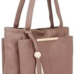 Women Fashion Tote Purses Stylish Ladies Women and Girls Zip Pocket Canvas Handbag for Office Bag Ladies Travel Shoulder Bag Tote for College Girls-image-64