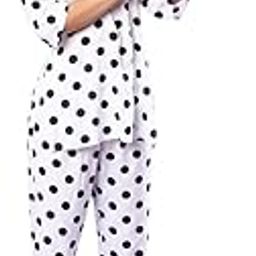 Women's Polka Dot Printed Cordset-image-1