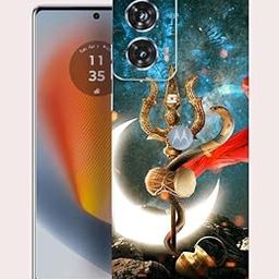 OggyBaba Natraj Moto Edge 50 Fusion 5g Mobile Back Skin Rear Screen Guard Protector Film Wrap (Coverage - Back+Camera+Sides)-image-16