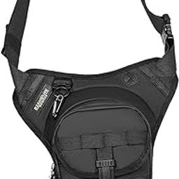 velura Men's Drop Leg Bag Motorcycle Men Waist Belt Bag for Hiking Traveling Riding Style B|1 Waist Belt |Waist Packs & Bags| Outdoor Sports |Sporting Goods-picture-23