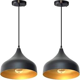 BrightLyt 9 Inch Ceiling Lights for Cafe, Hanging Pendant Light for Kitchen, Restaurant, Hotels, Café (Set of 2Pcs)-image-10