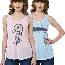 Regular Fit Women Tank Tops(Pack of 2-MACK632665)-image-42