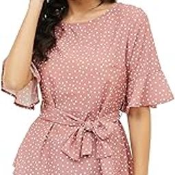 Women's Polka Dots Regular Blouse-picture-10