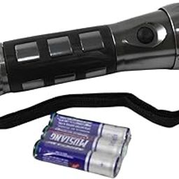 Alunari Durable Aluminium LED/Xenon Hand Torch with Rubber Grip – Compact & Powerful Flashlight, Powered by 3 x 1.5V AAA Batteries (Not Included), Ideal for Outdoor, Emergency, and Everyday Use-image-78