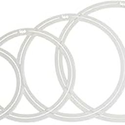 ATORSE 4X Dampening Drum Mute Rings Instrument Accessory Practical Snare Drum Rings Style B|Musical Instruments & Gear|Other Musical Instruments-picture-14